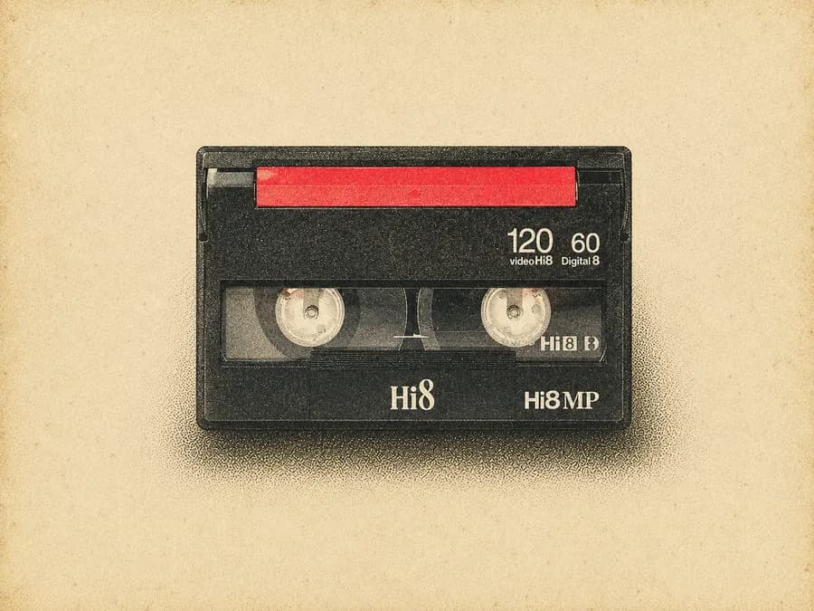 Reference photo of a Video-8 / Hi-8 / Digital-8