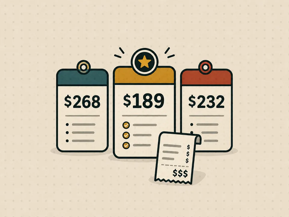 Illustration: compare real totals